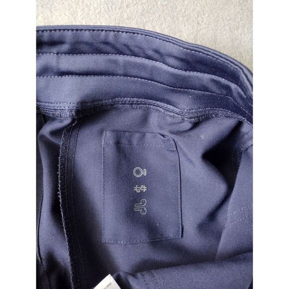 Figs Scrub Pants Womens XS Blue Yola Cargo Ankle Slit W2SW2023‎ Technical - Picture 10 of 10